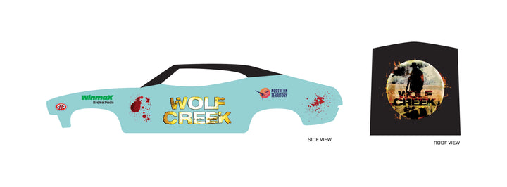 Wolf Creek 05 Design Toy Car Sticker