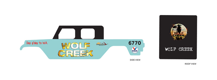 Wolf Creek 06 model Car Decals