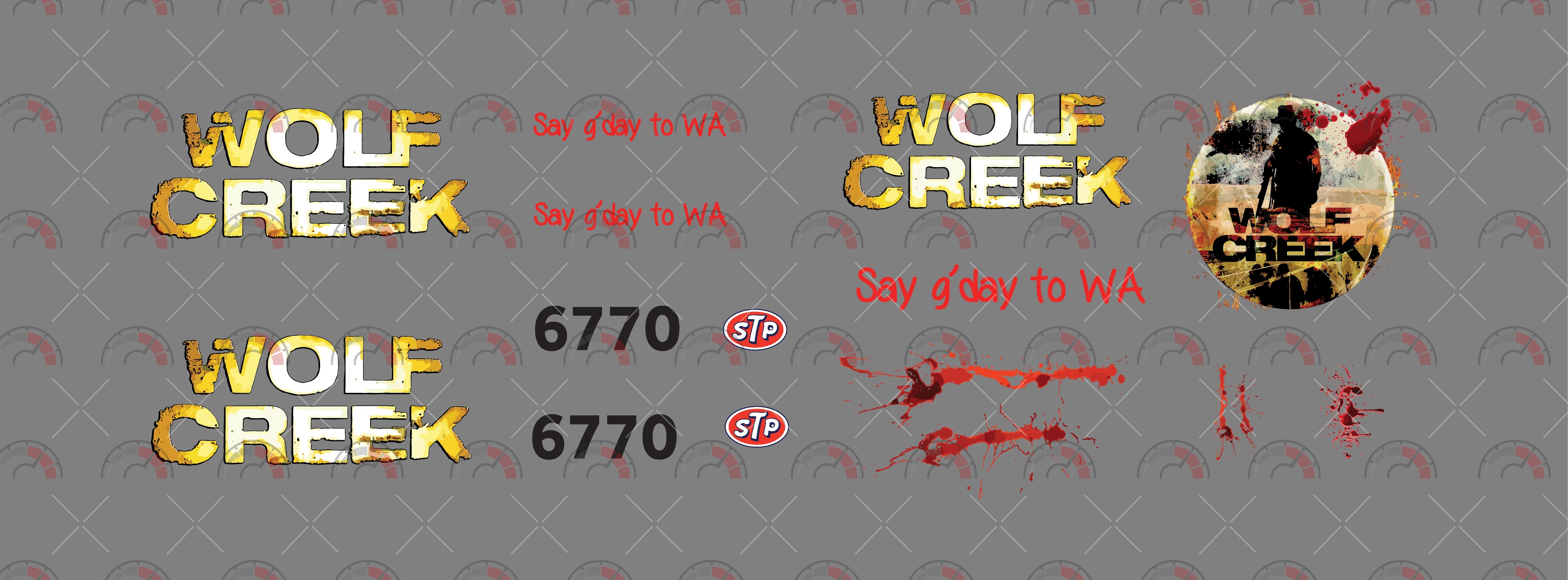 Wolf Creek 07 Play Vehicle Decals
