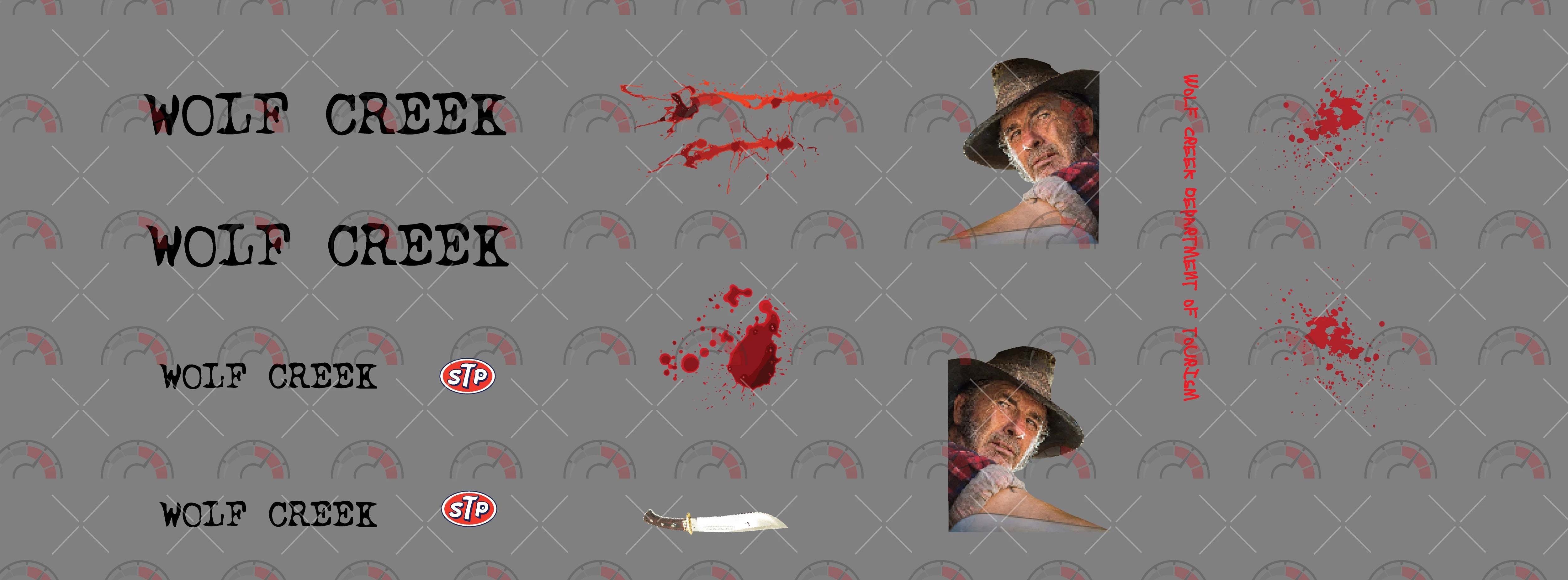 Wolf Creek 10 Custom Car Decals