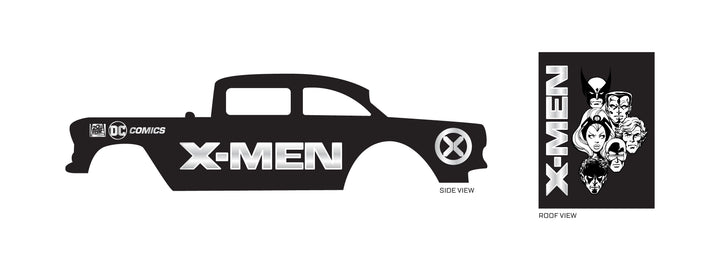 X-Men Design Toy Car Sticker 