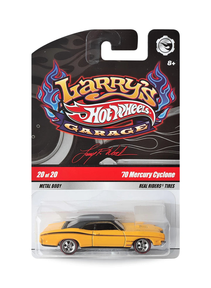 Hot Wheels Larry's Garage 2009 Mercury '70 Mercury Cyclone 1:64 – Yellow