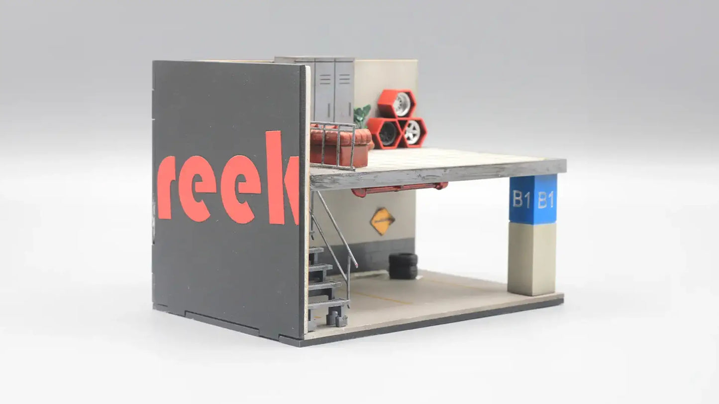 Your Garage Mini Diorama Display for 1:64 Diecast Cars