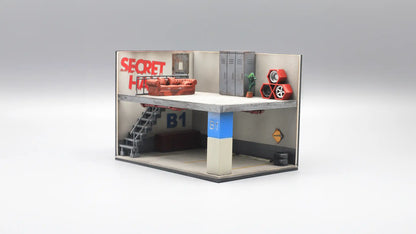Your Garage Mini Diorama Display for 1:64 Diecast Cars
