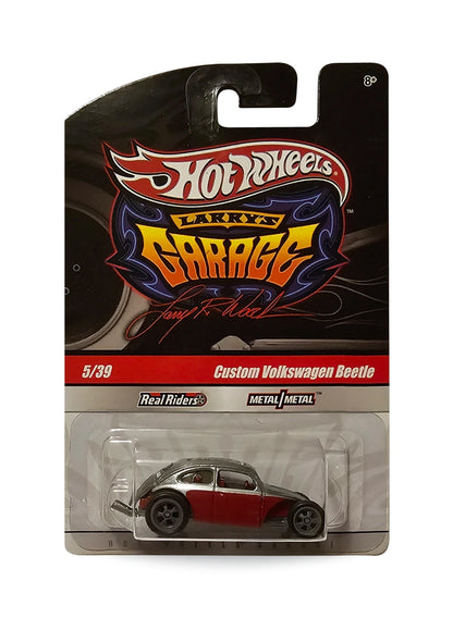 Hot Wheels Garage 2010 Custom Volkswagen Beetle 1:64 – Dark Red & Zamac