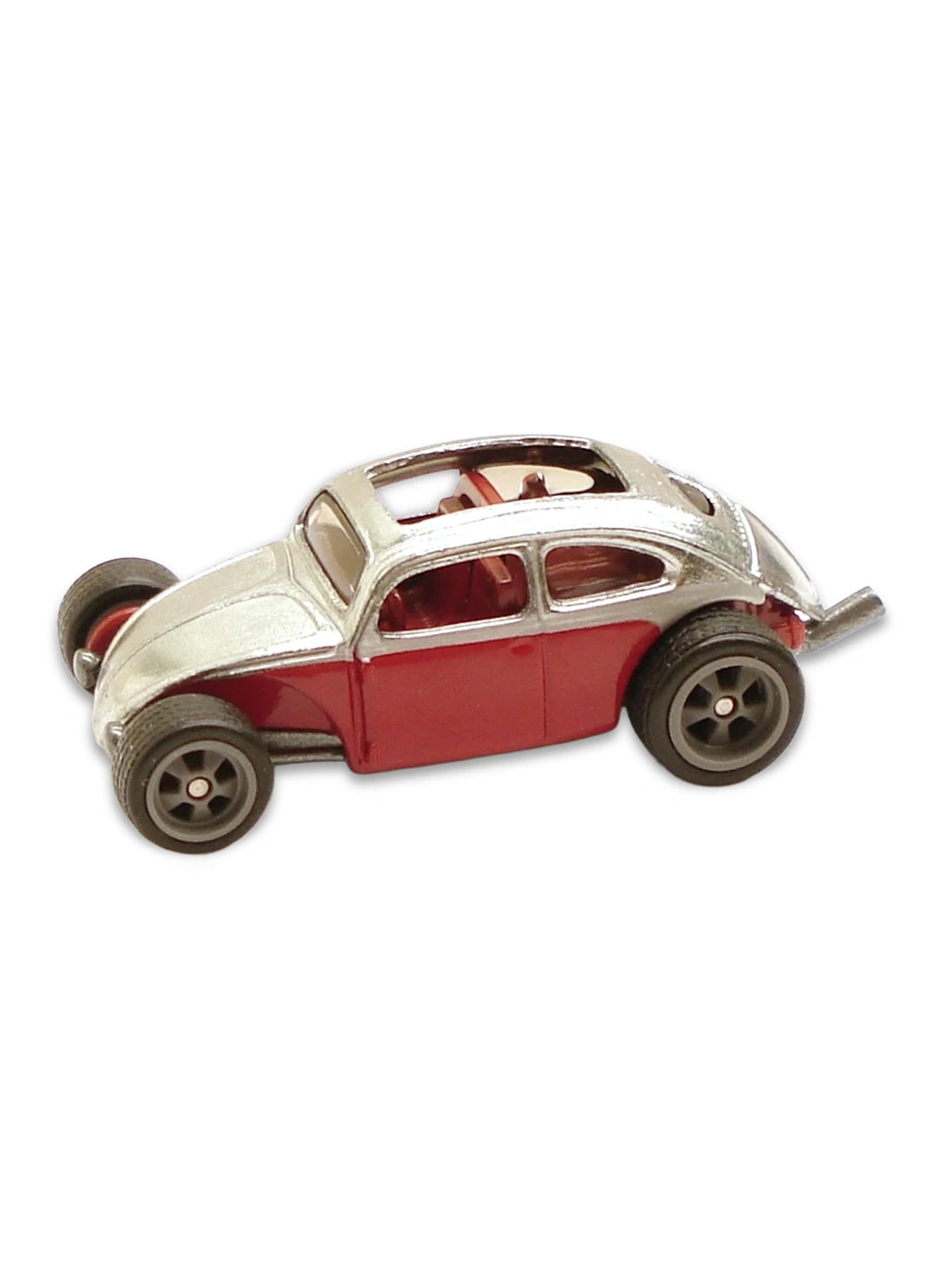 Hot Wheels Garage 2010 Custom Volkswagen Beetle 1:64 – Dark Red & Zamac
