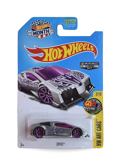 Hot Wheels Walmart Exclusive ZAMAC Editions 2017 Zotic 1:64  – ZAMAC