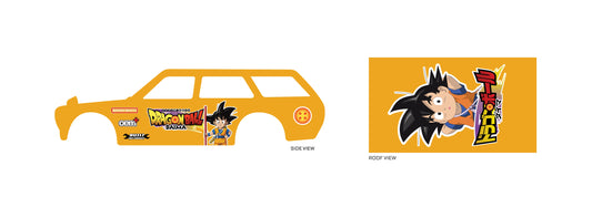 Goku Dragon ball Daima 04 model car decal