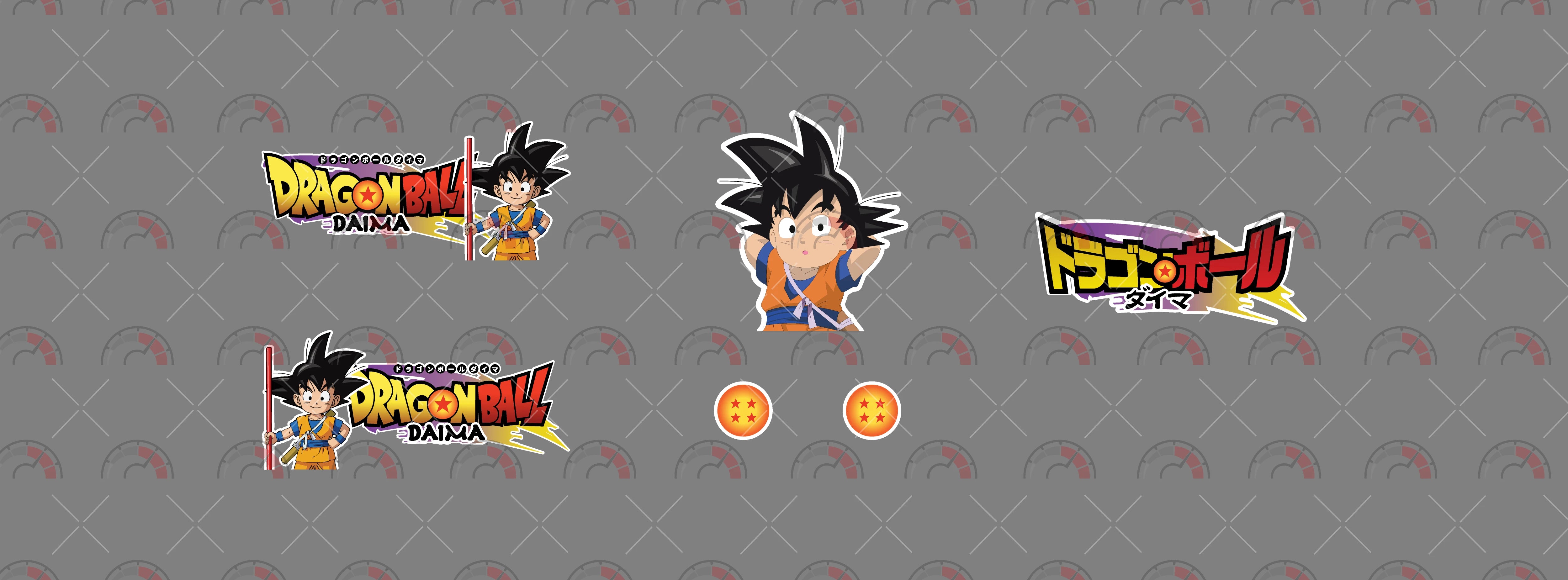 Goku Dragon ball Daima 05 car sticker